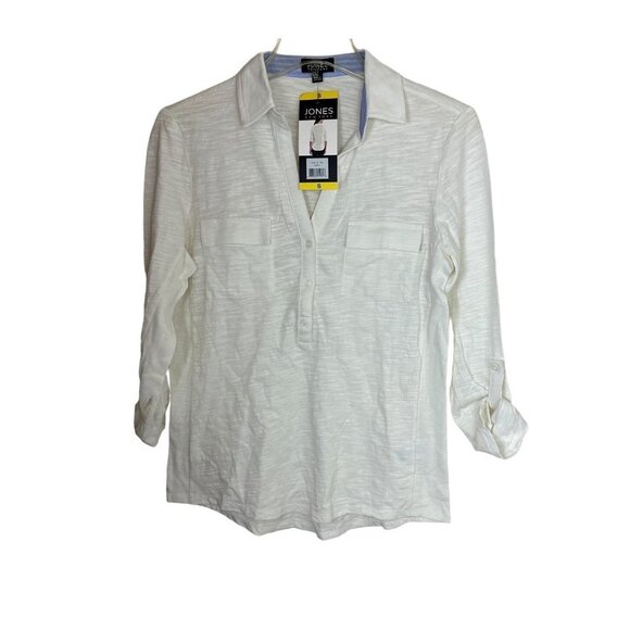 Jones New York Women's Color Ivory Size Small New Sku 2372 - Picture 5 of 16